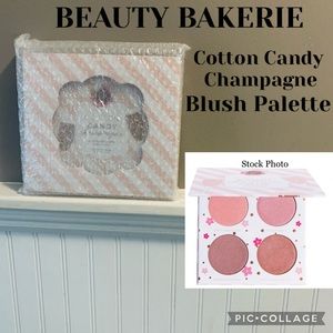 NWT 4-Pan BEAUTY BAKERIE ‘Cotton Candy Champagne’ Blush Palette